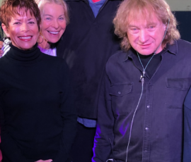 Lou Gramm, lead singer of Foreigner, needed backup singers for a concert on AMI. We practiced with him the night before and had the time of our life singing the next night!